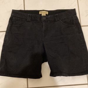 Democracy black shorts size 16